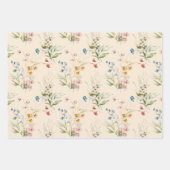 Kleinere Print Niederländisch StillLife Floral Art Geschenkpapier Set (Vorderseite 3)