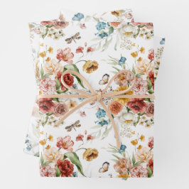 Kleinere Print Niederländisch StillLife Floral Art Geschenkpapier Set