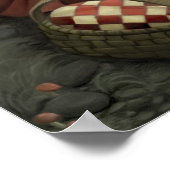 Kleinere Red Riding Hood Children's Art Print Poster (Ecke)