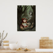 Kleinere Red Riding Hood Children's Art Print Poster (Küche)