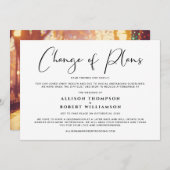 Kleinere überdimensionierte Hochzeitswechsel - Fot Ankündigung (Vorne/Hinten)