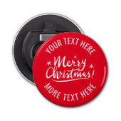 Kleinere Weihnachtsgeschenke Flaschenöffner (Vorderseite)