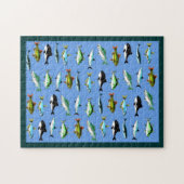 Kleineres Fischpuzzle Puzzle (Horizontal)