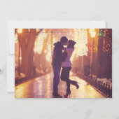 Kleineres Foto für die Aktualisierung von Hochzeit Ankündigung (Rückseite)