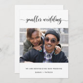 Kleineres Hochzeitssemble Ankündigung (Vorne/Hinten)