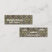 kleines 1 mini visitenkarte (Vorne/Hinten)