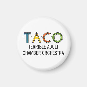 Kleines 1¼" TACO-Magnet Magnet