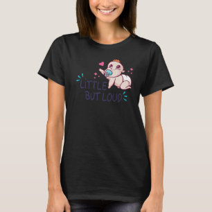 Kleines, aber lautes Baby, das das Neugeborene wür T-Shirt