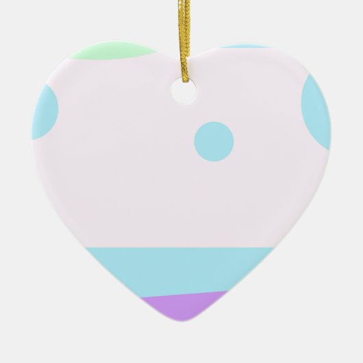 Kleines Abstraktes Monster oder Abstrakte Landscha Keramikornament (Vorne)