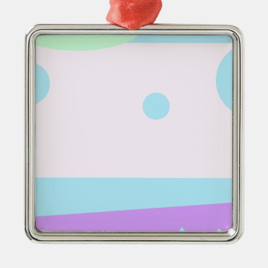 Kleines Abstraktes Monster oder Abstrakte Landscha Ornament Aus Metall (Vorne)