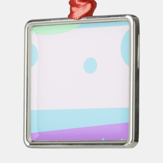 Kleines Abstraktes Monster oder Abstrakte Landscha Ornament Aus Metall (Links)