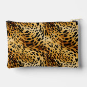Kleines Accessoire Pouch Leopard Print Zubehörtasche (Rückseite)