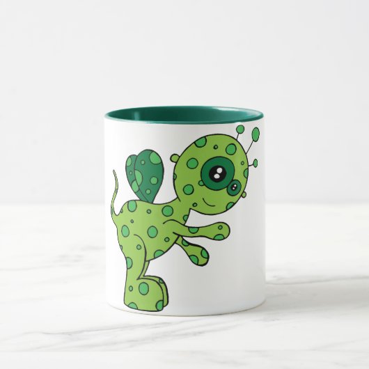 Kleines alien tasse (Zentrum)