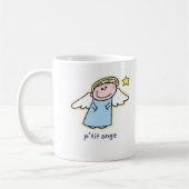 Kleines Ange (Engelchen auf französisch) Kaffeetasse (Links)