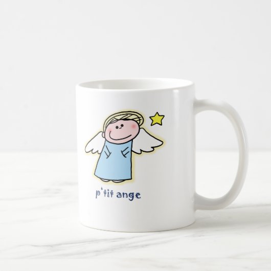 Kleines Ange (Engelchen auf französisch) Kaffeetasse (Rechts)