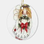 **KLEINES ANGEL** CHRISTMAS ORNANATION KERAMIK ORNAMENT (Links)