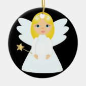 **KLEINES ANGEL** CHRISTMAS ORNANATION KERAMIK ORNAMENT (Vorne)
