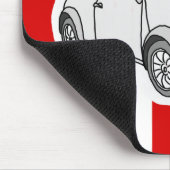 Kleines Auto Mousepad (Ecke)