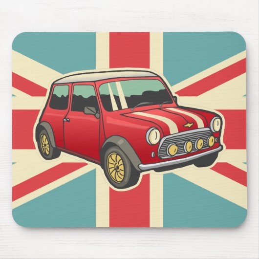 Kleines Automobil Mousepad (Vorne)