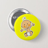 Kleines Baby Button (Vorne & Hinten)