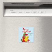Kleines Baby Chicken Weihnachten Magnet (In Situ (Geschirrspüler))