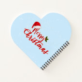 Kleines Baby Chicken Weihnachten Notizblock (Rückseite)