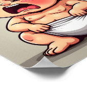 Kleines Baby Donald Poster (Ecke)