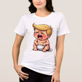 Kleines Baby Donald Tri-Blend Shirt