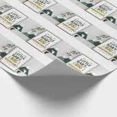 Kleines Baby groß Geschenkpapier (Ecke)
