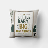 Kleines Baby groß Kissen (Rückseite)