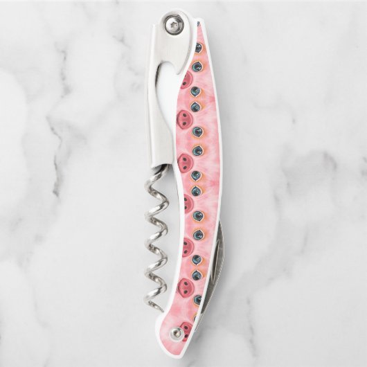 Kleines Baby Piggy - glücklich Kellnermesser (Vorderseite)