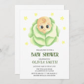 Kleines Baby Shower Save The Date (Vorne/Hinten)