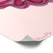 Kleines Ballerina Elephant Poster für Kinder (Ecke)