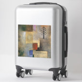 Kleines Bild von Bäumen, 1922 von Paul Klee Aufkleber (Koffer)