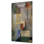 Kleines Bild von den Bäumen von Paul Klee Klemmbrett (Links)
