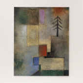Kleines Bild von den Bäumen von Paul Klee Puzzle (Vertikal)