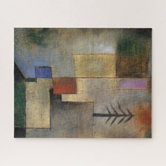 Kleines Bild von den Bäumen von Paul Klee Puzzle (Horizontal)