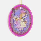 Kleines BO lugen Keramik Ornament (Rechts)