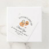 kleines Boot fast danke Ihnen Baby Dusche Geschenkanhänger (Beispiel)