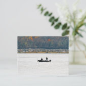 Kleines Boot Postkarte (Stehend Vorderseite)