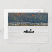 Kleines Boot Postkarte (Vorne/Hinten)