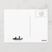 Kleines Boot Postkarte (Rückseite)