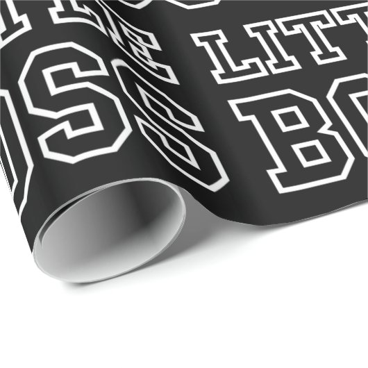 KLEINES BOSS-WRAPPING-PAPIER GESCHENKPAPIER (Rolleneckpunkt)