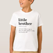 Kleines Brother Tshirt Definition Dictionary Simpl (Vorderseite)