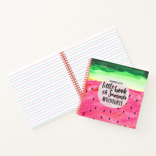 Kleines Buch über Sommerabenteuer (Innenseite)