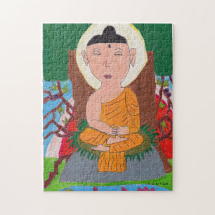 Kleines Buddha-Puzzlespiel Puzzle