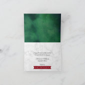 Kleines Bündel von freudlicher Weihnachtsdusche Dankeskarte (Innenseite)