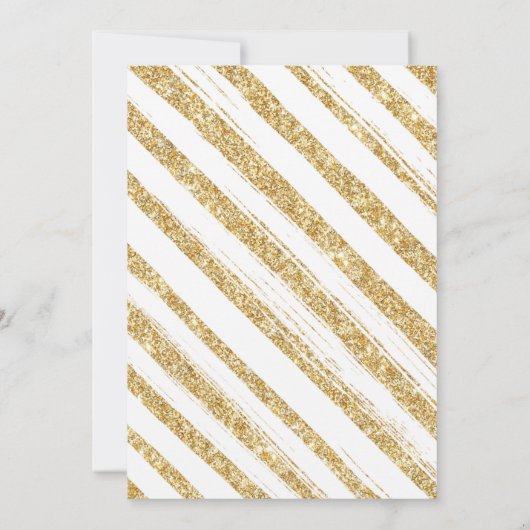 Kleines Bündel von freudlicher Weihnachtsdusche Einladung (Rückseite)