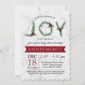 Kleines Bündel von freudlicher Weihnachtsdusche Einladung (Vorderseite)