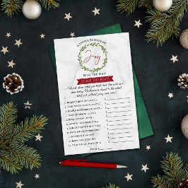 Kleines Bündel von fröhlichem Weihnachtsduschenspi